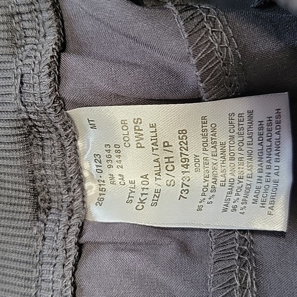 Cherokee Infinity Size S Gray Mid Rise Jogger Scrub Pants, NEW with Tag - Picture 10 of 12